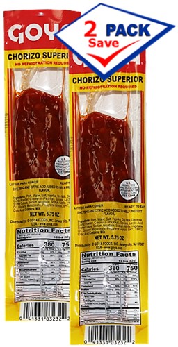 GOYA Chorizo Superior 5.75 oz Pack of 2